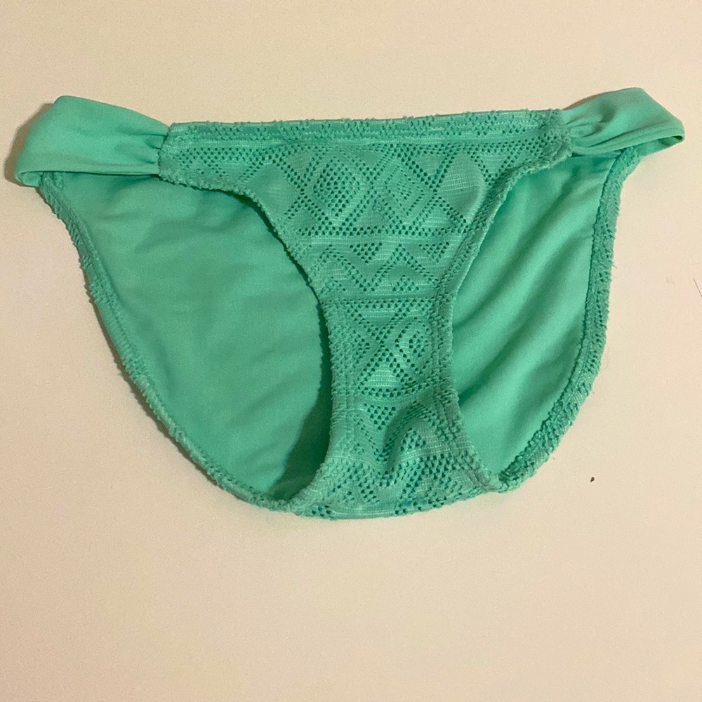 Academy O’Rageous Mint Crochet Bikini Bottoms